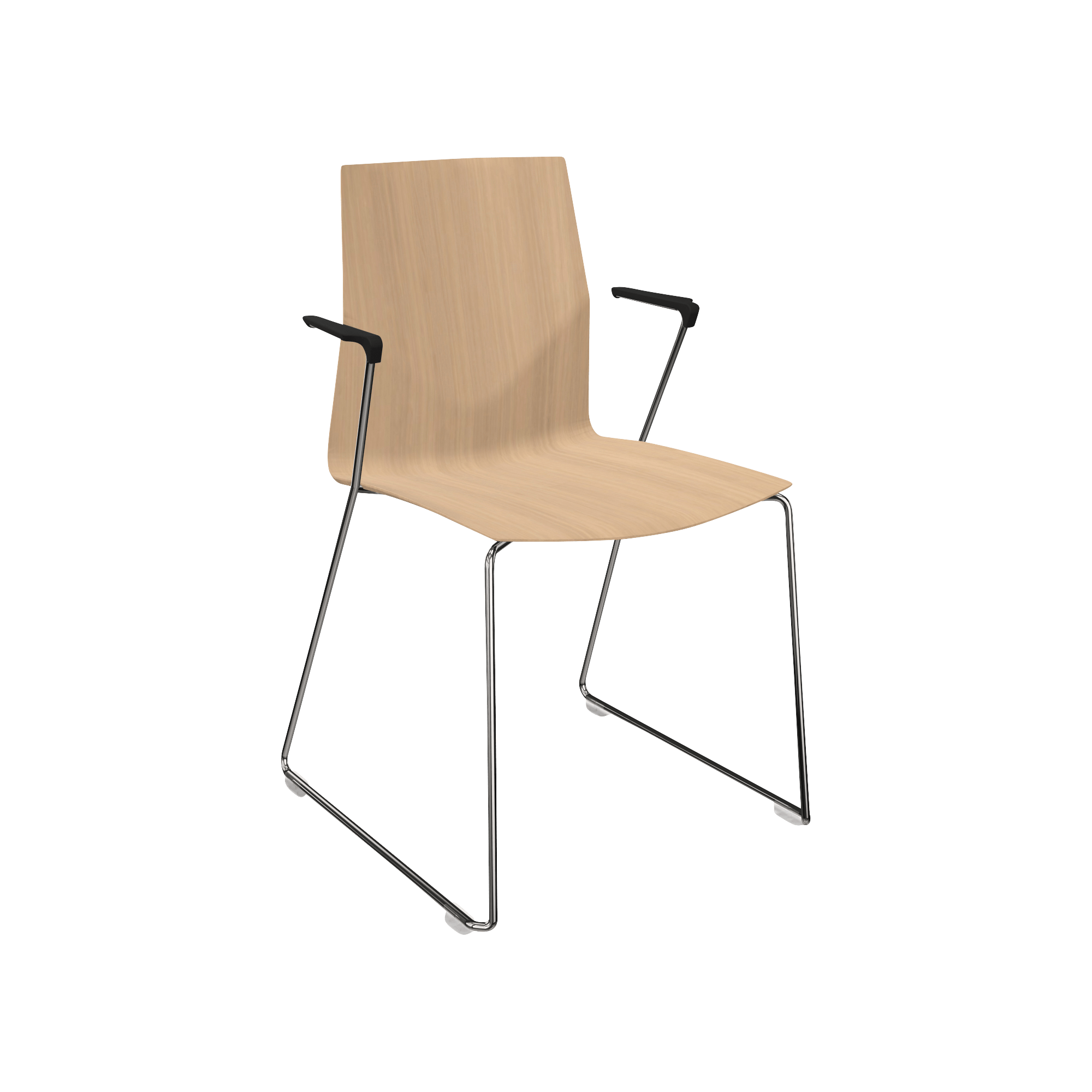 A designer office desk chair