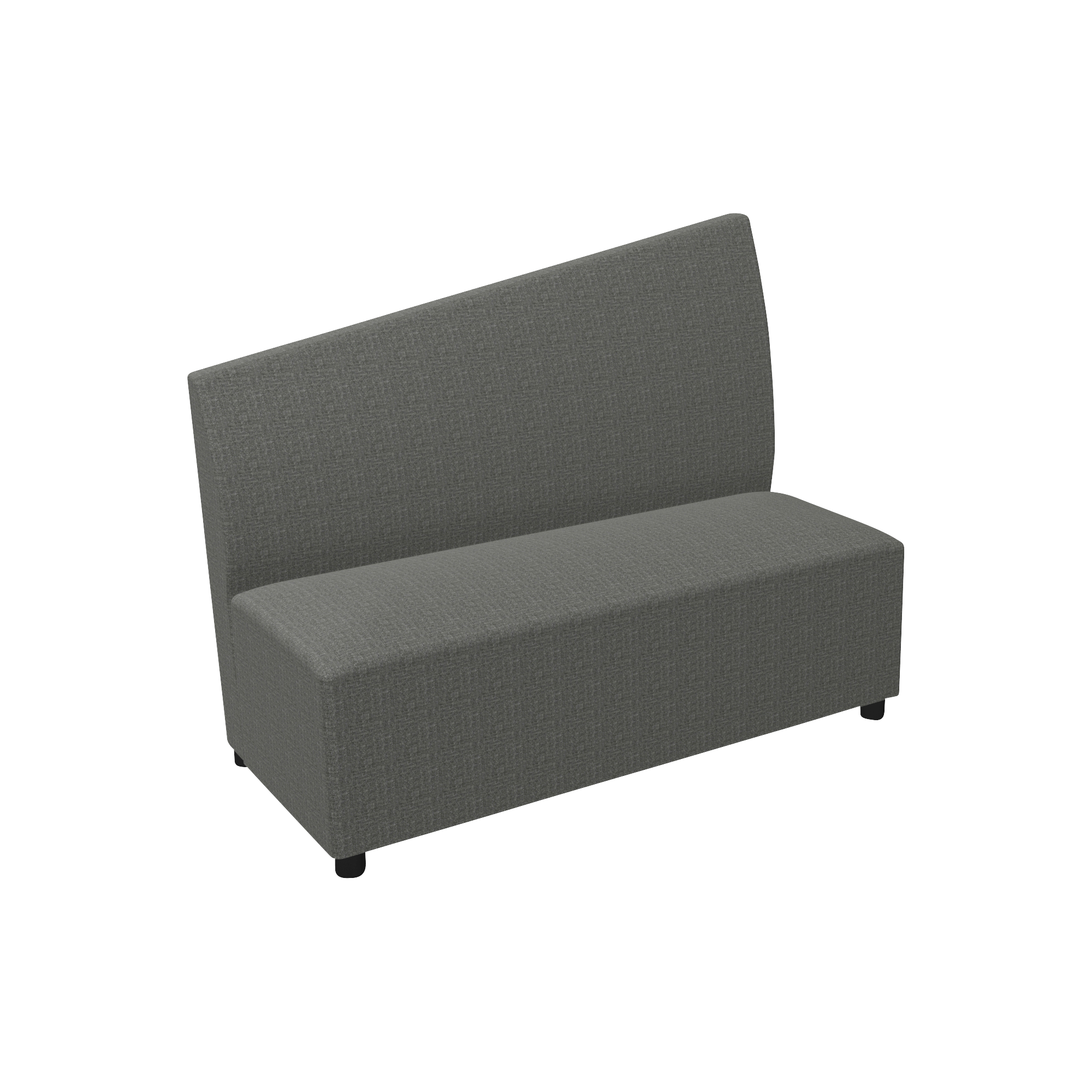 upholstered office sofa on wheels