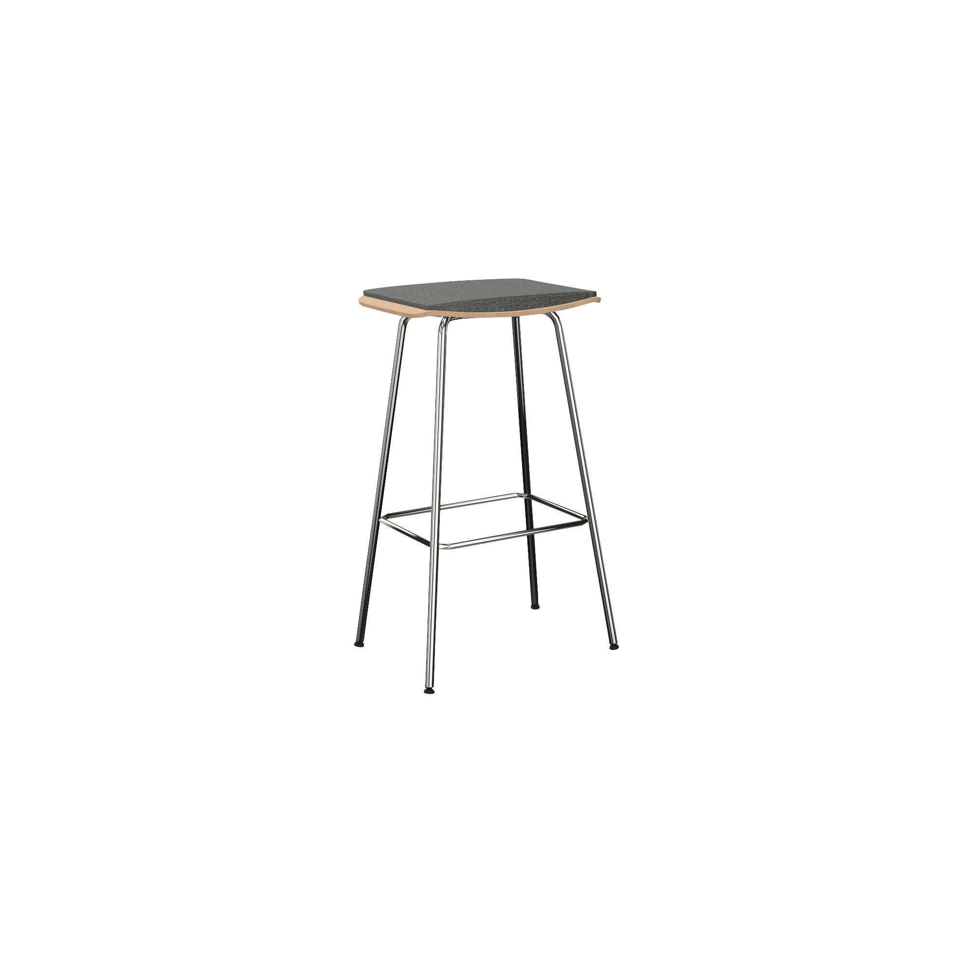 office counter stool with metal legs