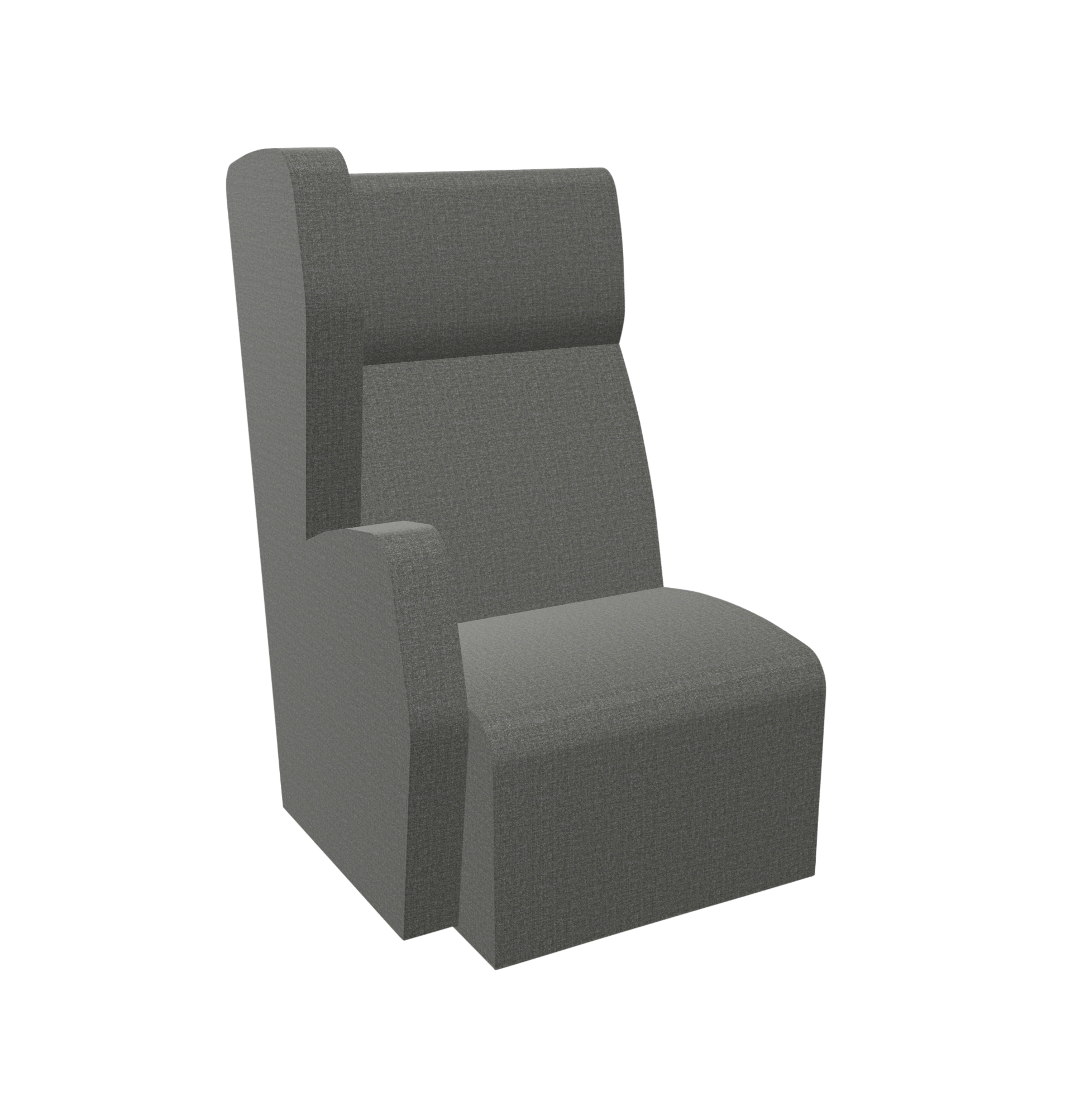 modular seating end section