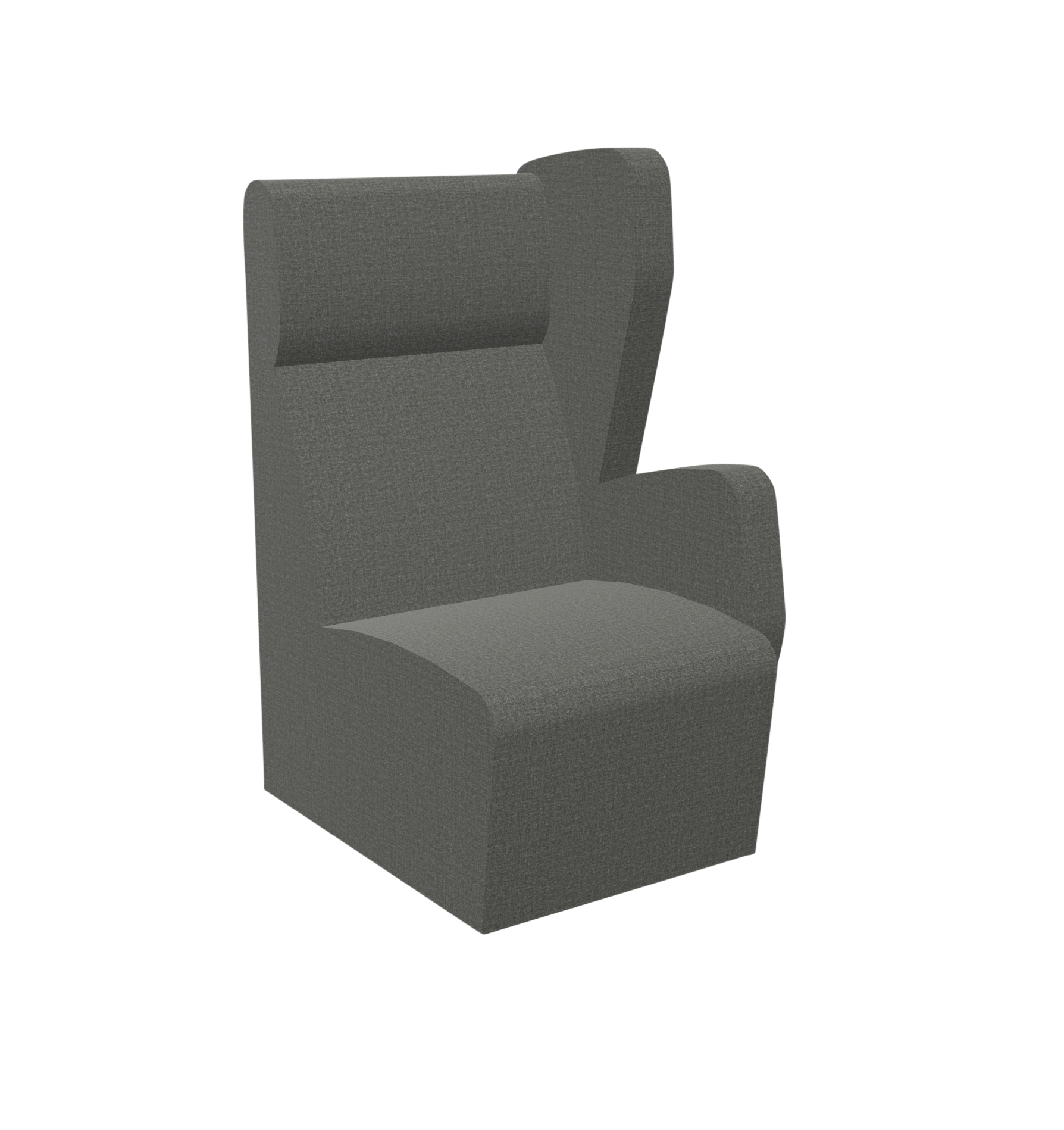 modular seating end section