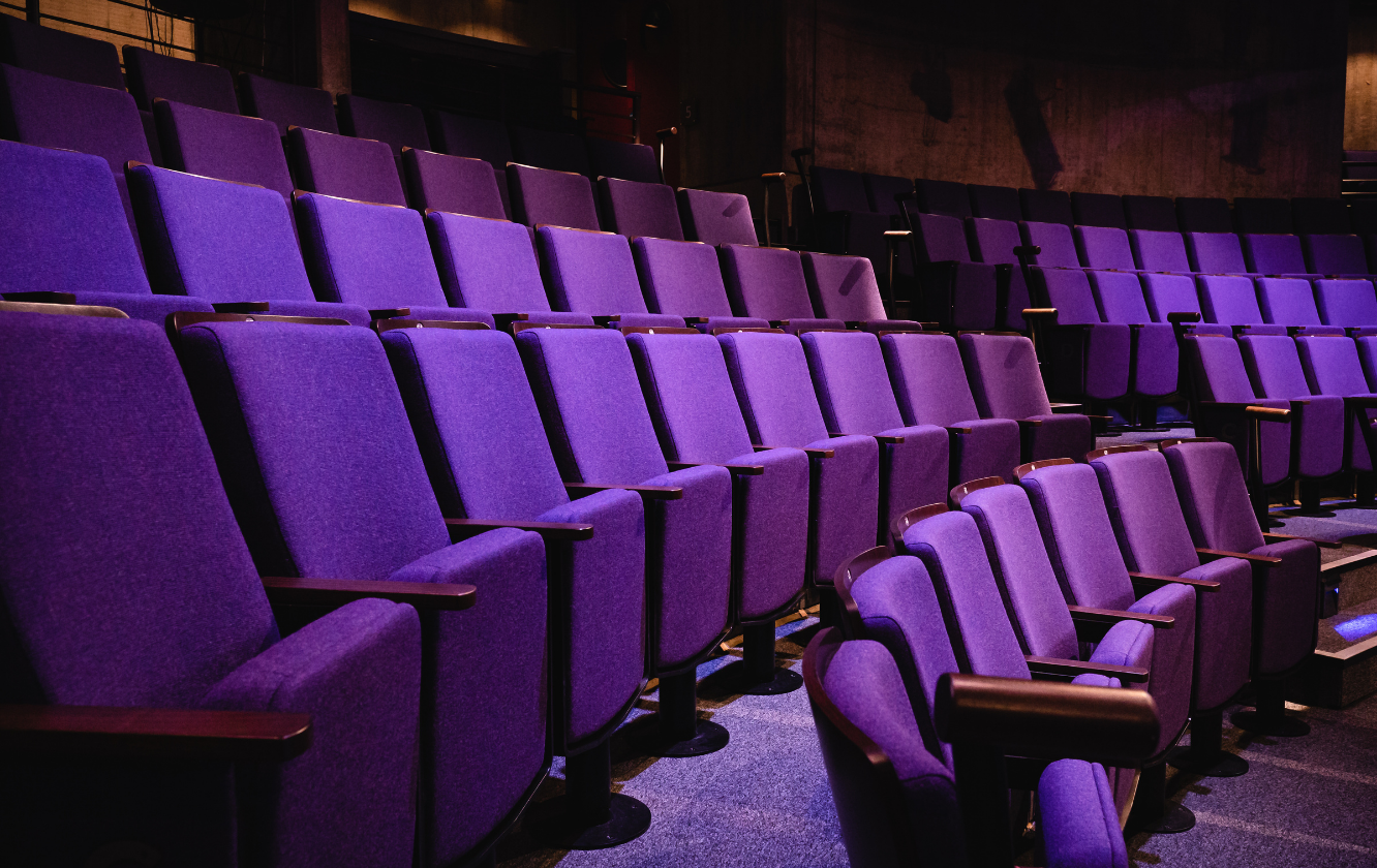 Bespoke Broadway Seats by Race Furniture at New Vic Theatre