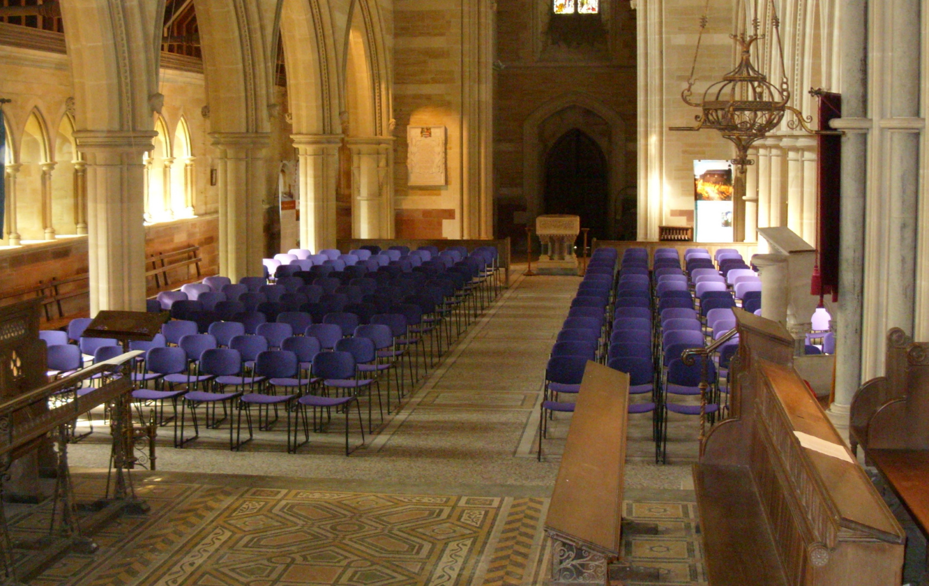 Stanway Seats in Church
