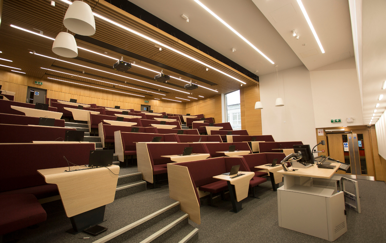 Connect Seating by Race Furniture for University of Leeds Mechanical Engineering Lecture Theatre